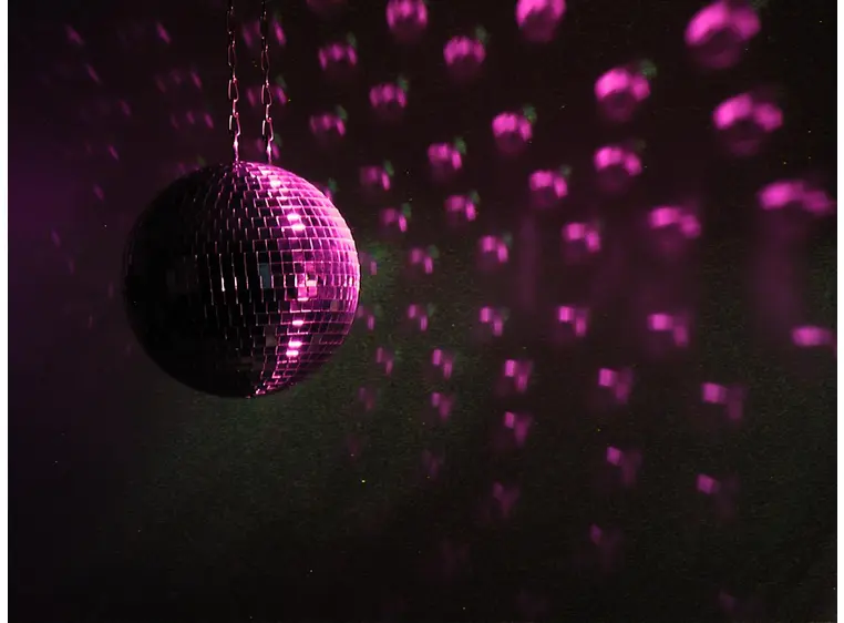 EUROLITE Mirror ball set 30cm with pinspot 